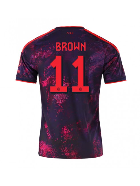 Bayern Munich Nathaniel Brown #11 Replika Tredje Kläder 2026-27 Kortärmad Bayern Munich Nathaniel Brown #11 Replika Tredje Kläder 2026-27 Kortärmad